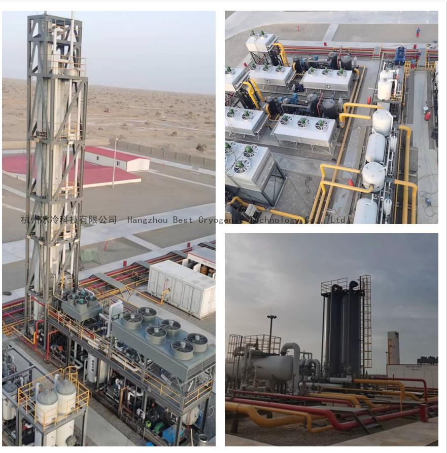 新疆20万方/天油田伴生气混烃回收及LNG联产装置